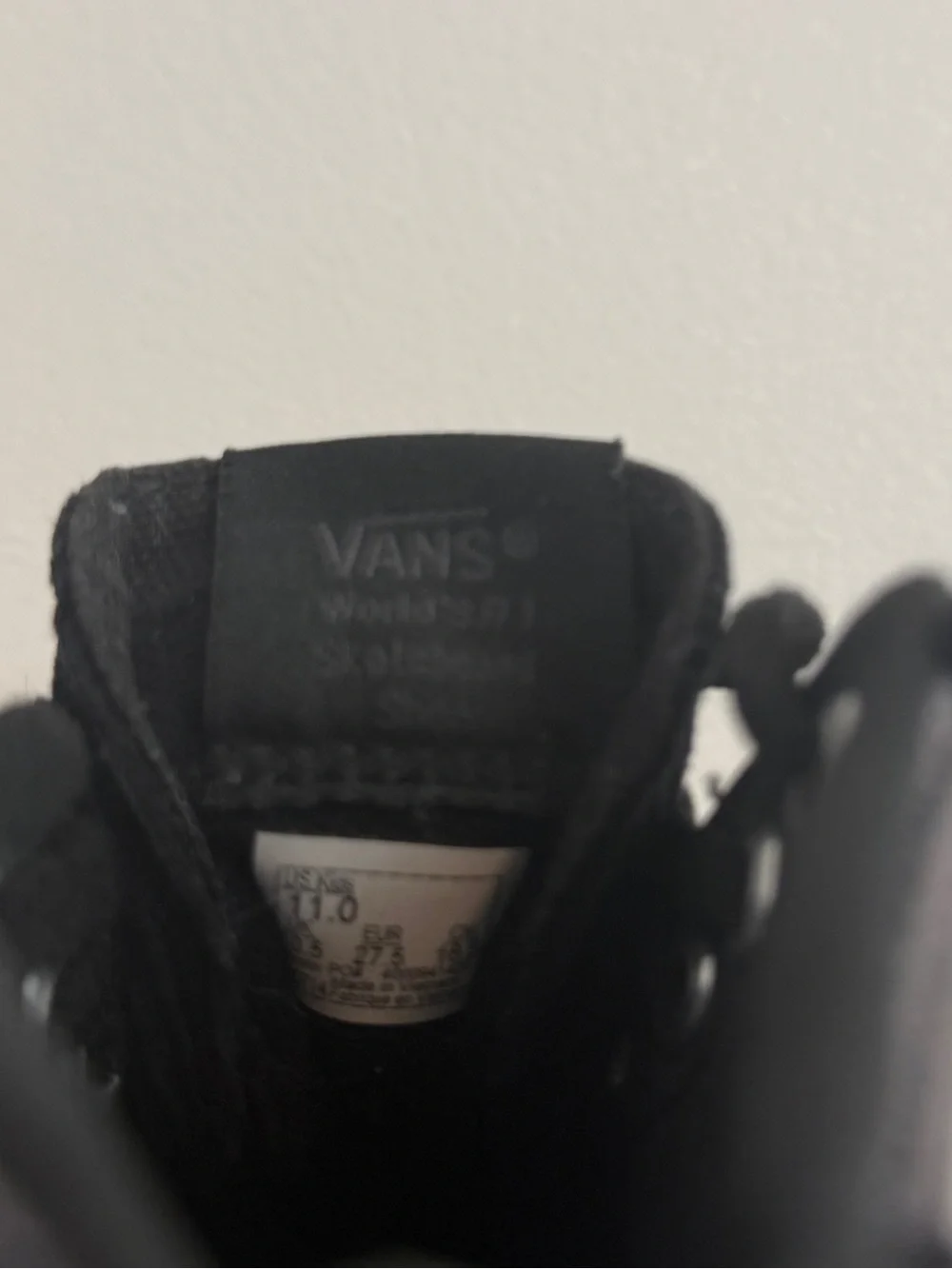 Vans Sk8-Hi Zip Plaid High Tops Kids 11